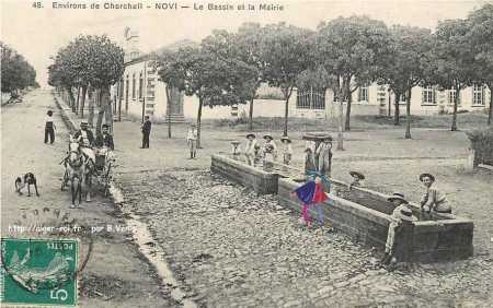 Le Bassin et la Mairie