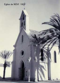Eglise de NOVI en 1957
Photo de Marcel PARIS
