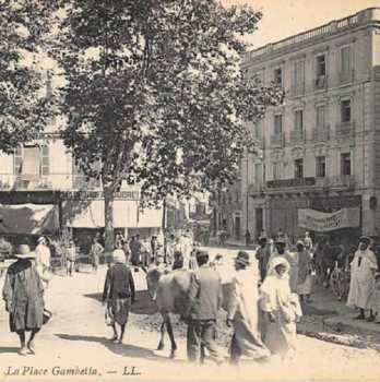 ORAN - La Place GAMBETTA