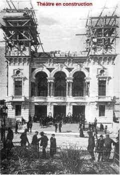 ORAN - Le THEATRE en construction