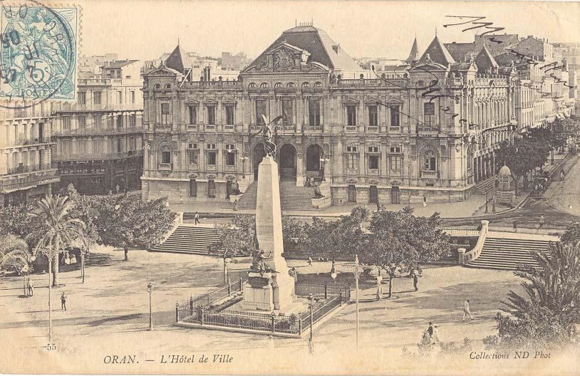 ORAN - La Mairie en 1927