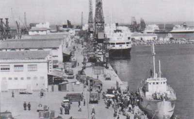 Le Port d'ORAN en 1960