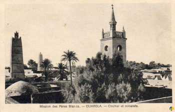 OUARGLA - Clocher et Minaret
