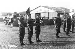 Djidjelli le 10 avril 1961
inspection du Gal LE MASSON, commandant l'ALAT