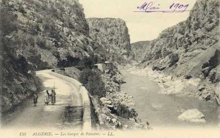 PALESTRO - Les Gorges en 1909