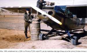 PIPER L-21 BM en ravitaaillement
AFLOU 1958
MdL MIREAU et LE MER