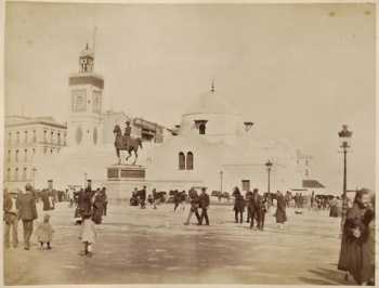 Alger - La place du Gouvernement 1890