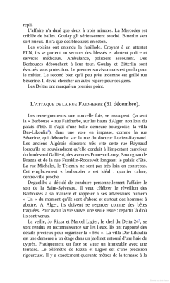 l'attaque de la rue Faidherbe
le 31 decembre 1961
par DELTA 21