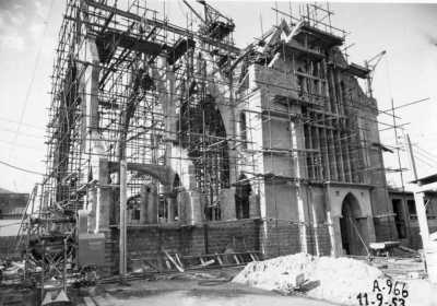 RIO SALADO - 1953 
Construction de l'Eglise