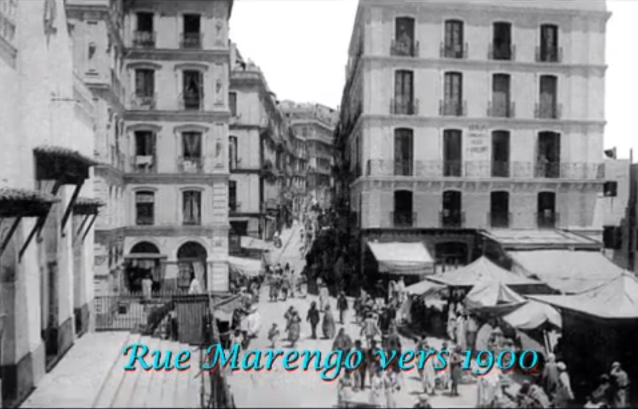 Rue MARENGO vers 1900