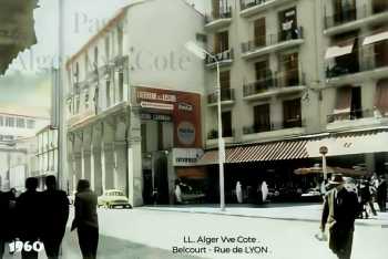 Alger, Belcourt, rue de Lyon.