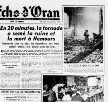 16 Septembre 1956
----
20 minutes de tornade sur NEMOURS