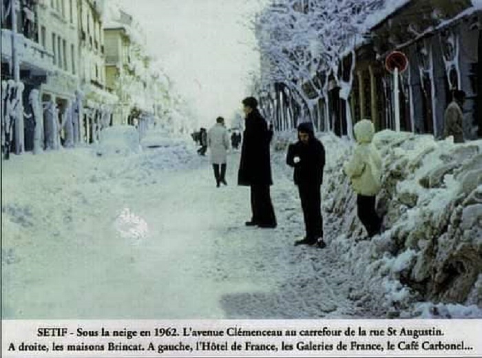 SETIF sous la neige en 1962