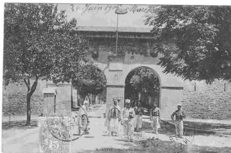 SETIF - Porte de BOUGIE en 1906