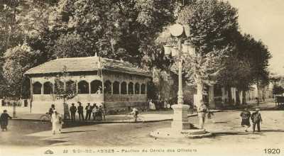 SIDI-BEL-ABBES - Pavillon du Cercle des Officiers - 1920