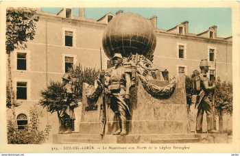 SIDI-BEL-ABBES - Le Monument aux Morts de la LEGION