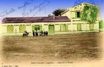 Sidi-Chami - La Mairie et l'Ecole