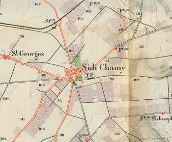 SIDI-CHAMI - Plan du village