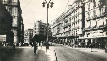 Alger - Carrefour Bresson vers 1945