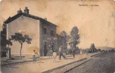 TAZMALT - La GARE