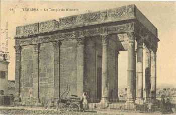 TEBESSA - Le Temple de Minerve