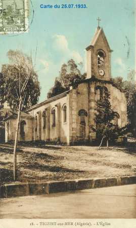 TIGZIRT-SUR-MER
L'Eglise en 1930