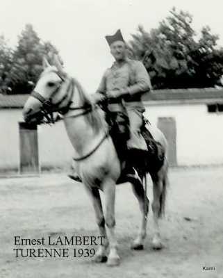 TURENNE 1939 - Ernest LAMBERT