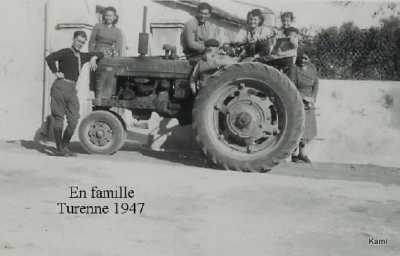 TURENNE 1947
Une famille d'agriculteurs