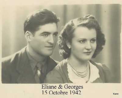 TURENNE - Eliane et Georges
15 Octobre 1942