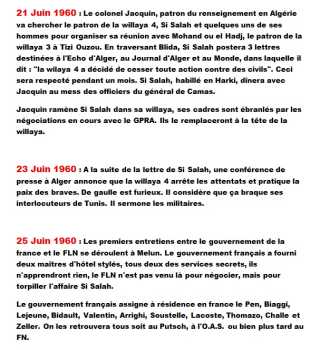 21 au 25 Juin 1960