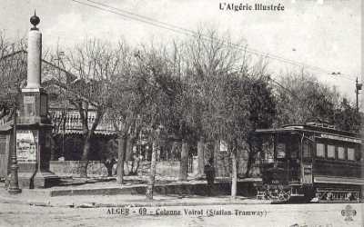 La Colonne VOIROL en 1900